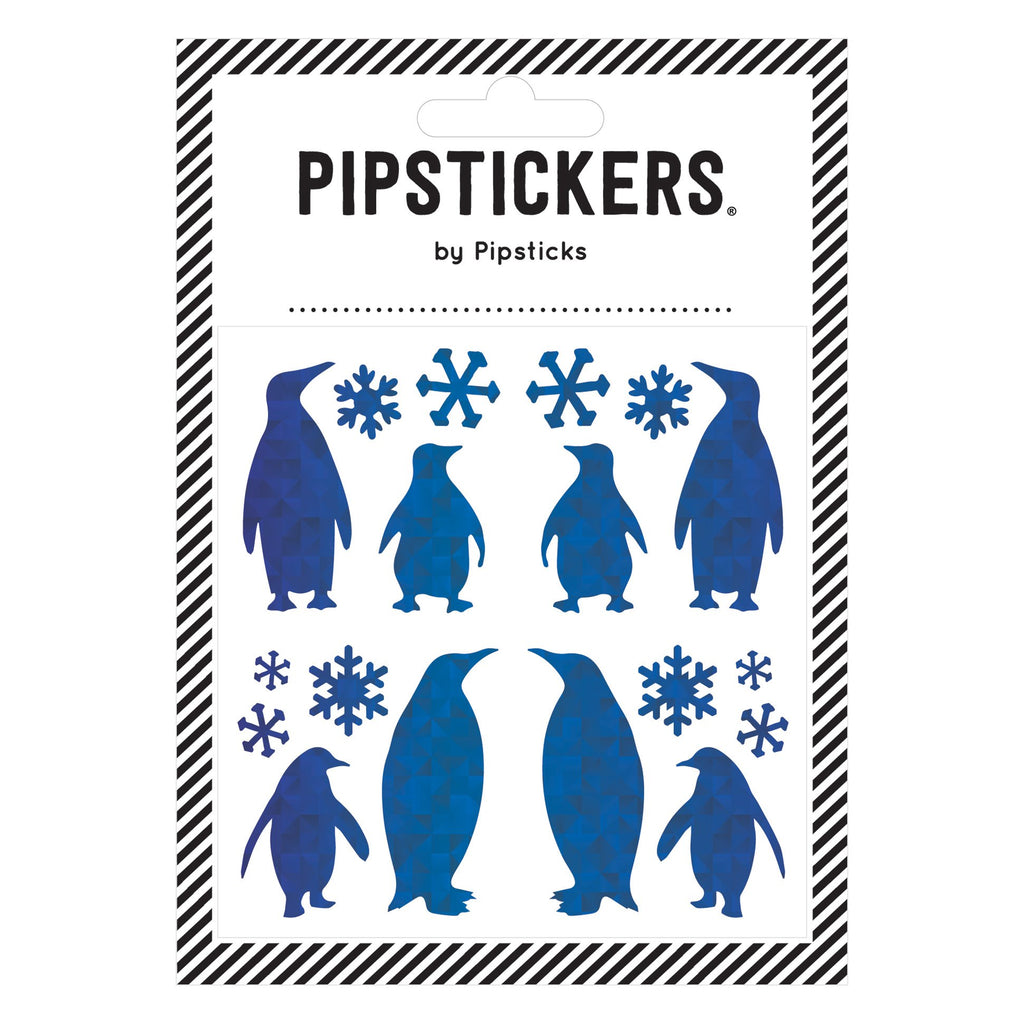 Blue Holographic Penguins