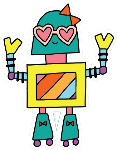 Roller Skate Robot Vinyl