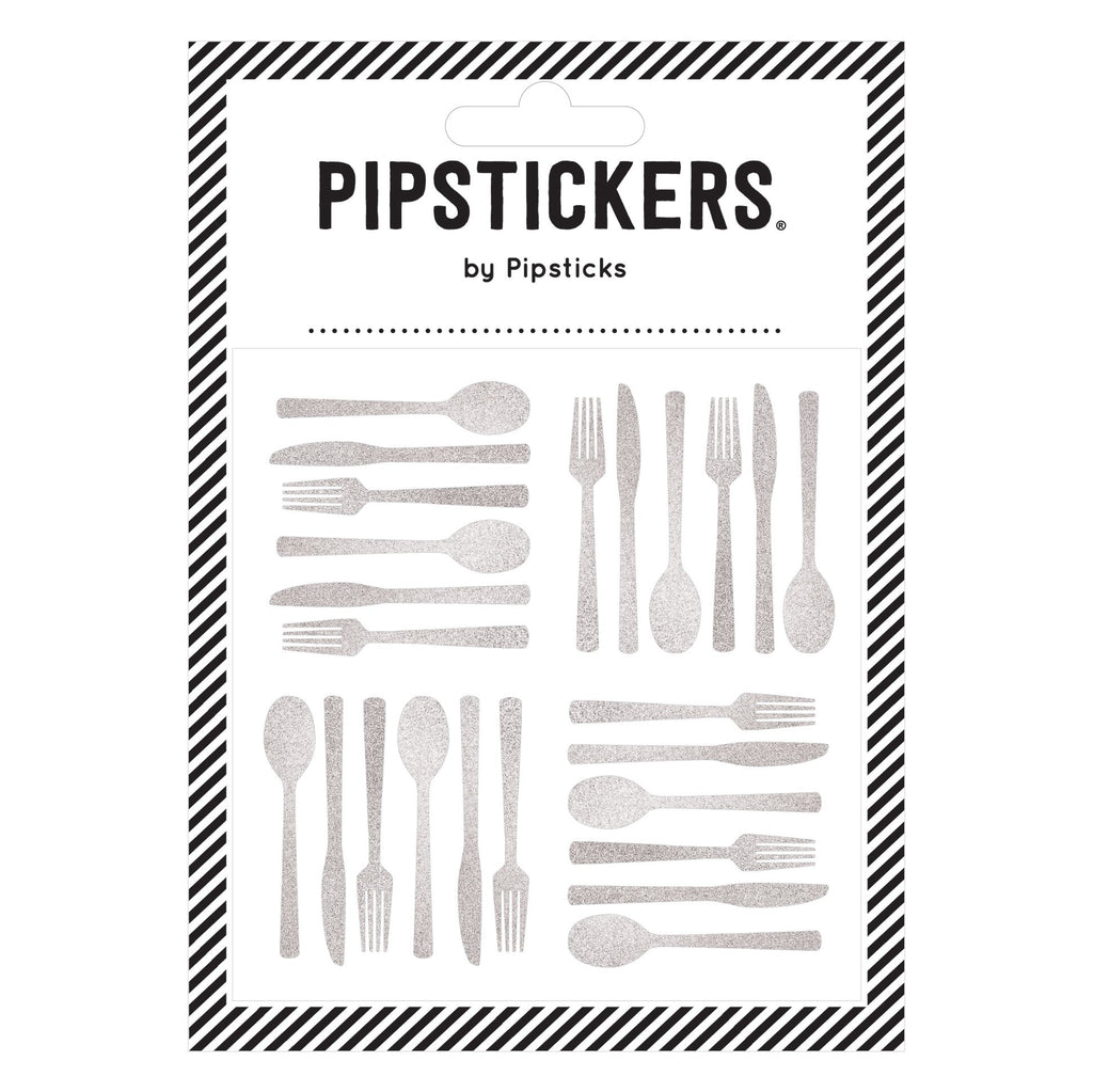 Silver Silhouette Utensils