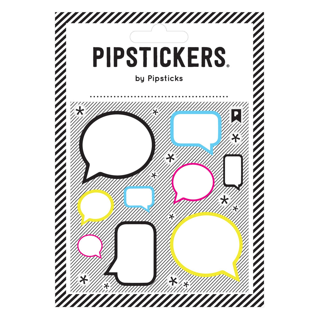 Color-in Speech Bubbles