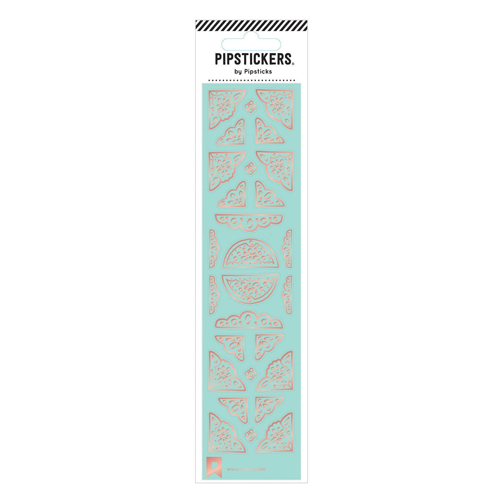Rose Gold Filigree