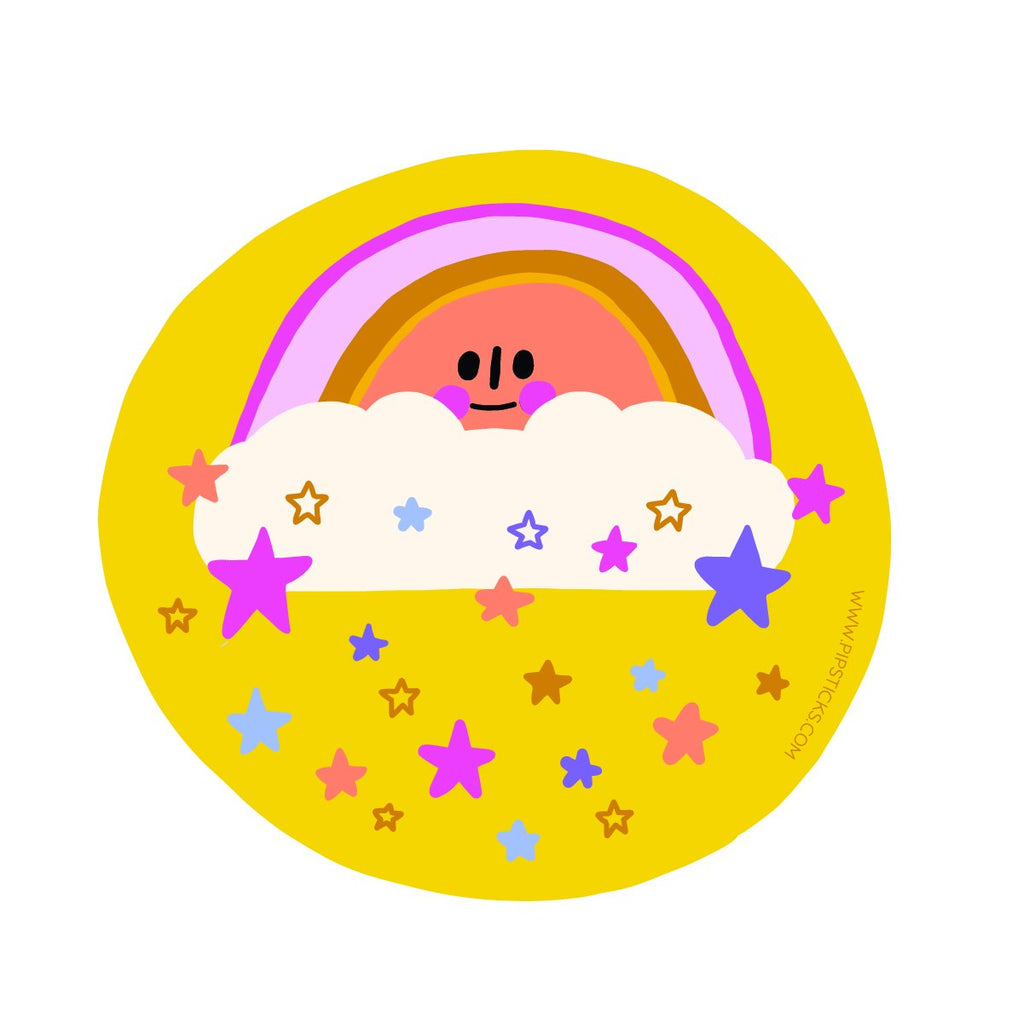 Smiling Rainbow Vinyl