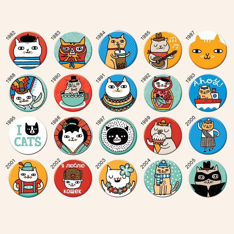 Cat Box Button Box
