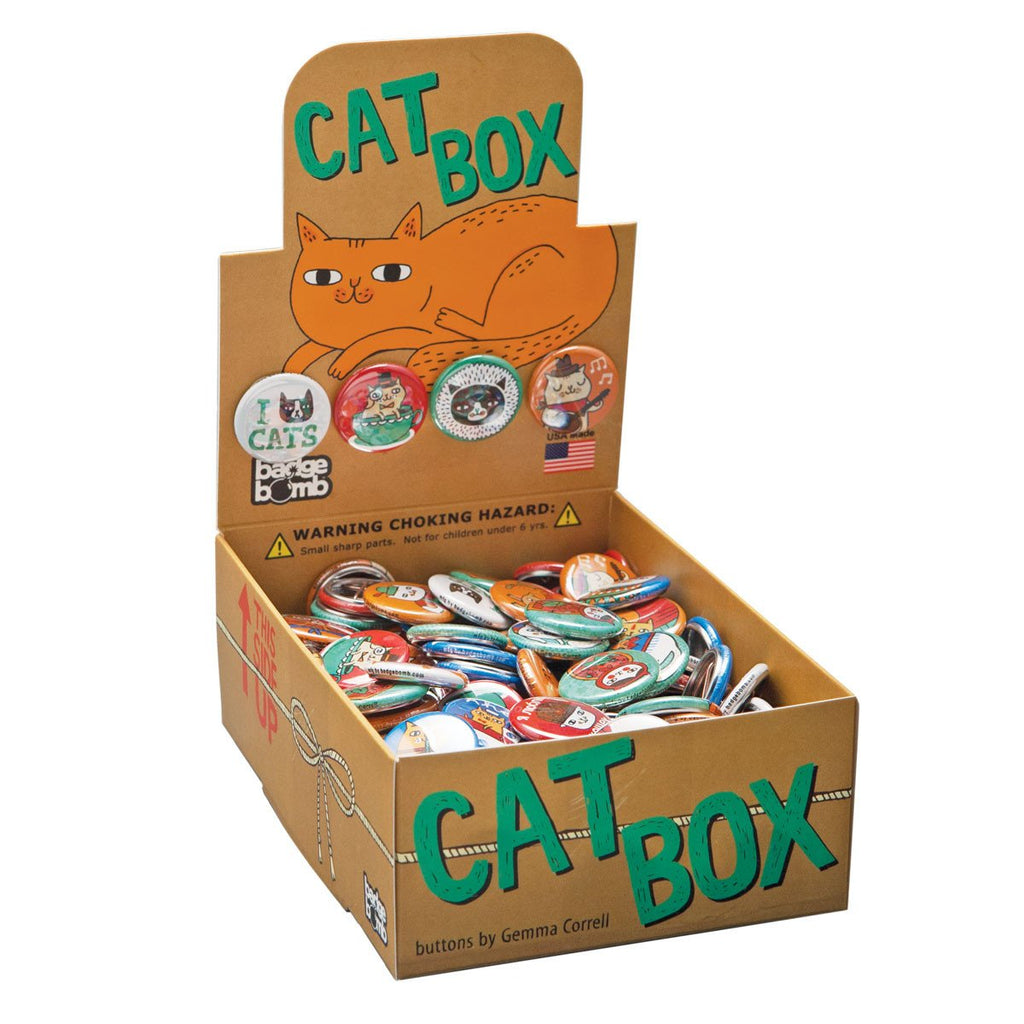 Cat Box Button Box
