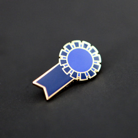 Blue Ribbon Pin