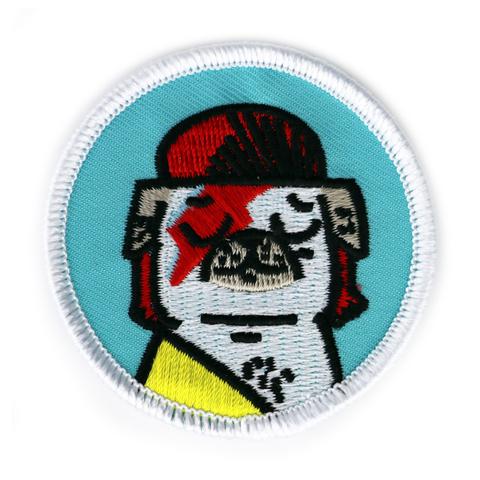 Bowie Pug Patch