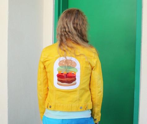 Burger Back Patch