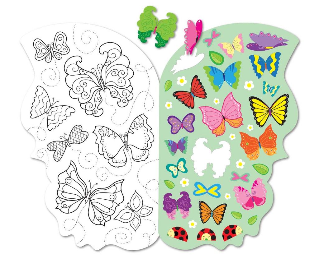 Butterfly Sticker Activity Book