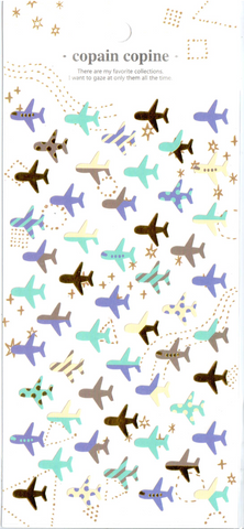 CC Planes Sticker Sheet