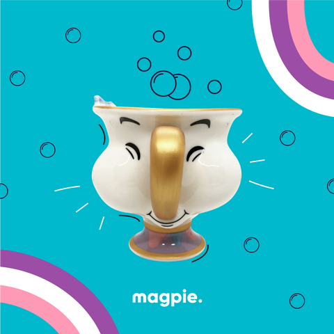 Blowing Bubbles Chip Teacup