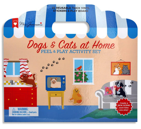 Dogs and Cats at Home Peel & Play Activity Set