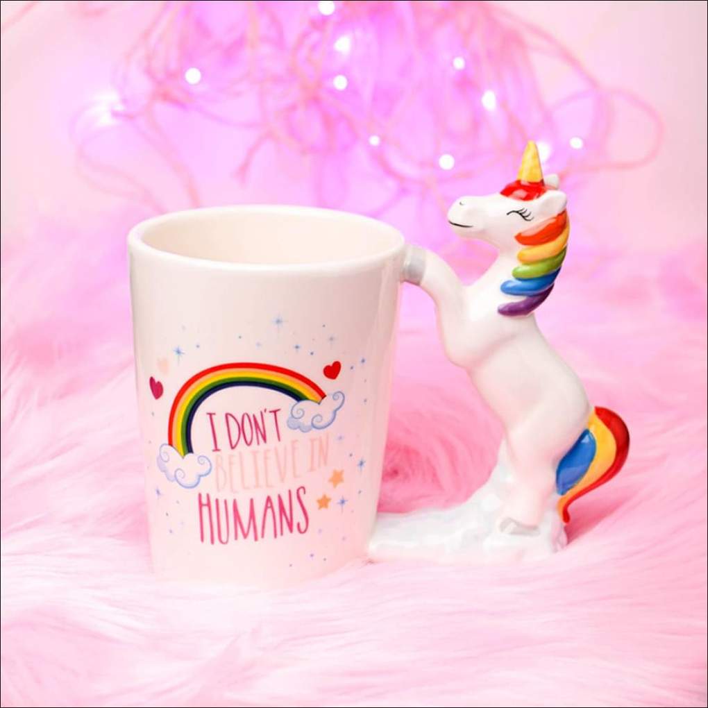 I Don't Believe in Humans Mug