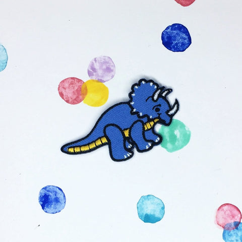 Small Triceratops Patch