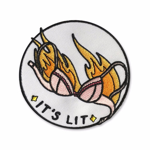 It's Lit Bra Patch
