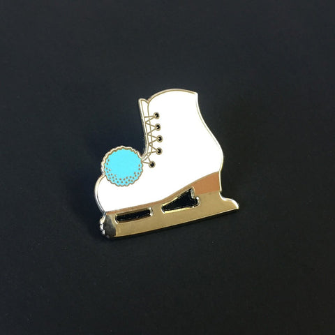 Ice Skate Pin