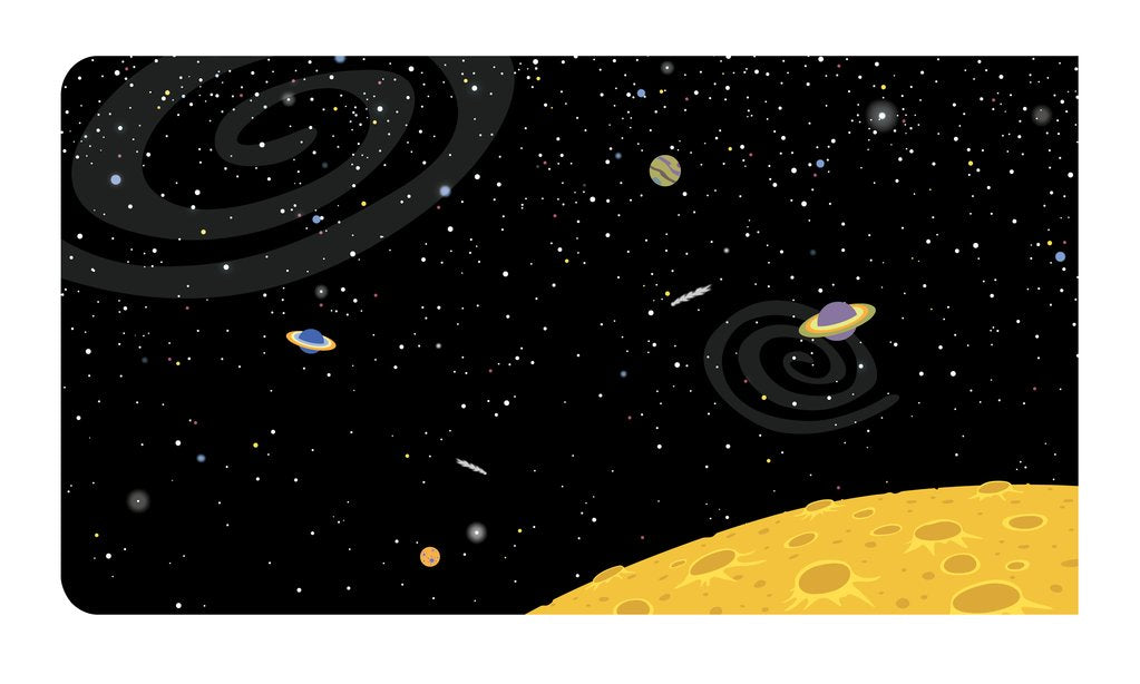 Outer Space Peel & Play Activity Set