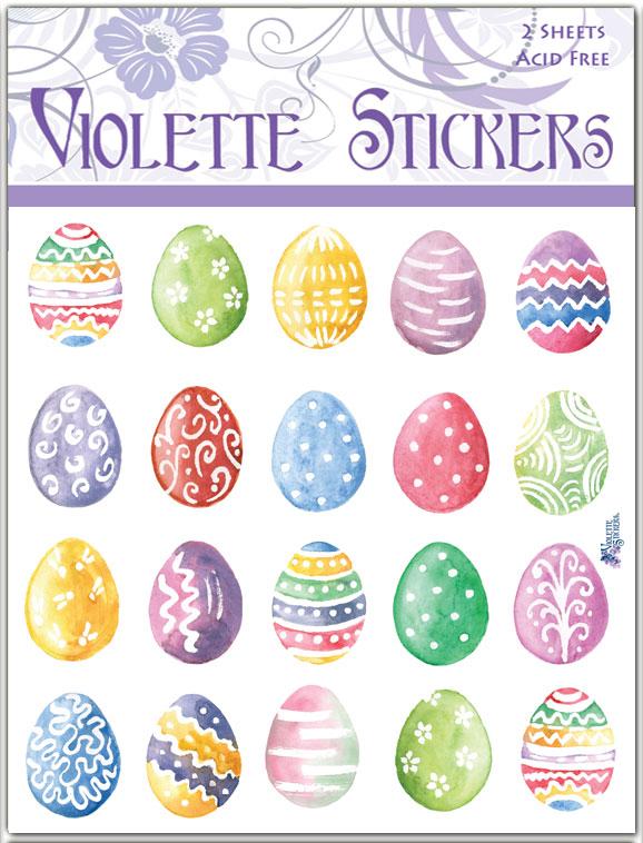 Pastel Easter Eggs