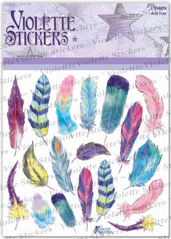 Pastel Feathers