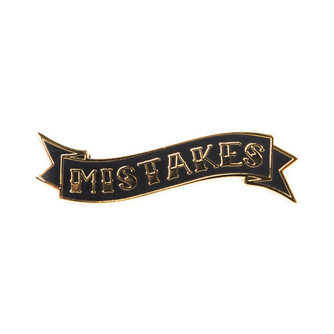 Mistakes Pin