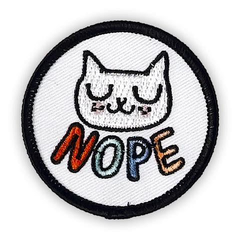 Nope Cat Patch