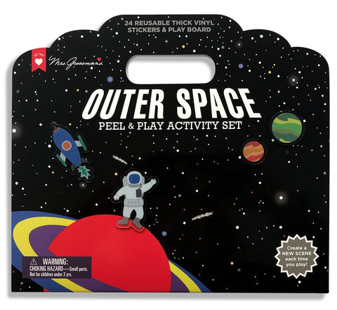 Outer Space Peel & Play Activity Set