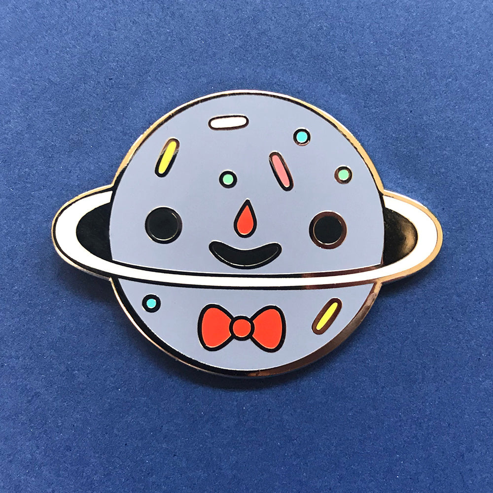 Sprinkle Planet Enamel Pin