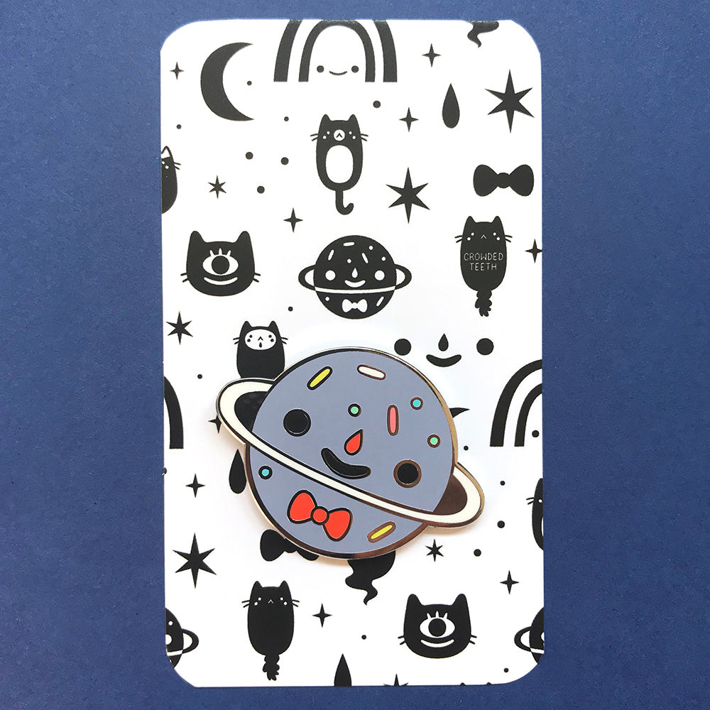 Sprinkle Planet Enamel Pin