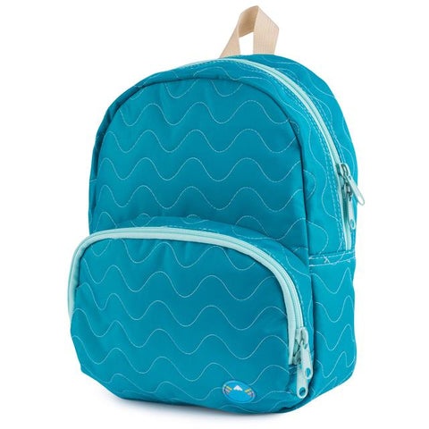 Jade Quilted Purse Backpack