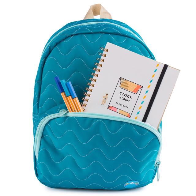 Jade Quilted Purse Backpack