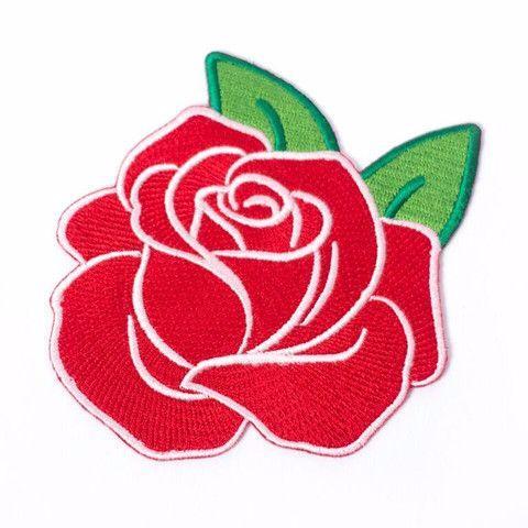 Red Rose Patch
