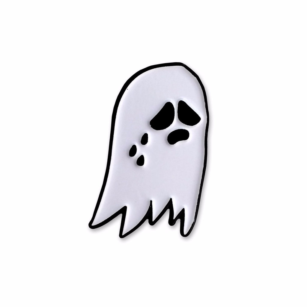 Sad Ghost Pin