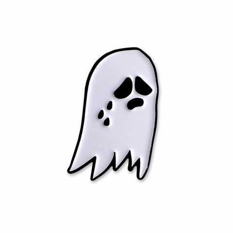 Sad Ghost Pin