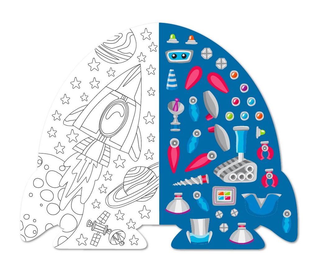 Space Adventure Sticker Activity Book