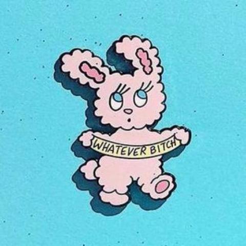 Naughty Bunny Pin