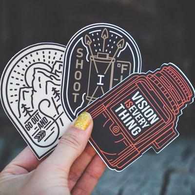 Film Camera Sticker Set #3
