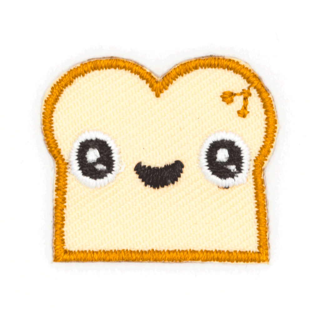 Bread Face Sticker Patch