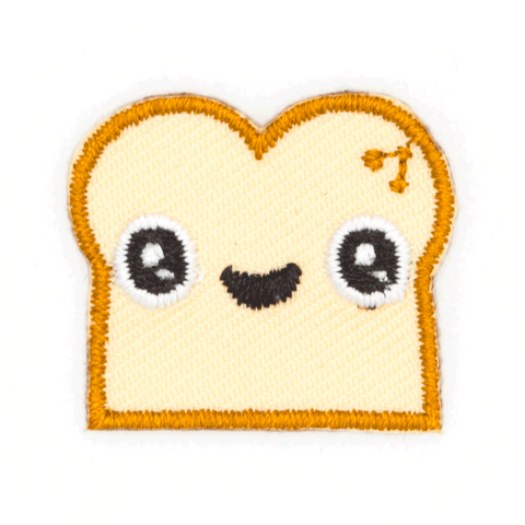 Bread Face Sticker Patch