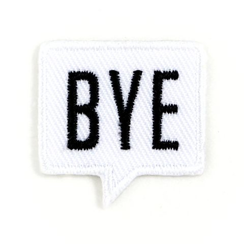 Bye Sticker Patch