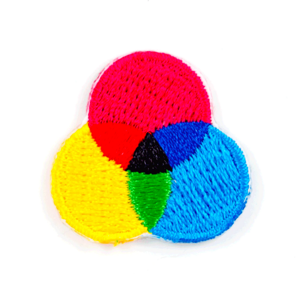CMYK Sticker Patch