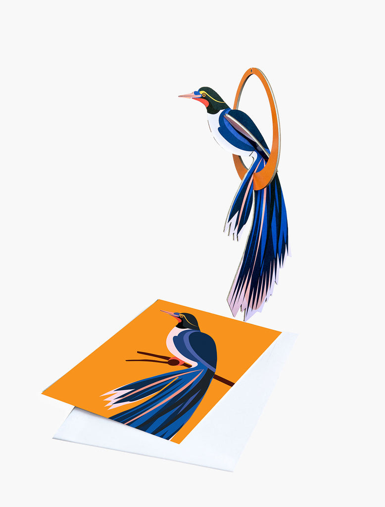 Swinging Flores Pop Out Card