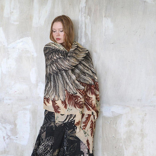 Earthy Wings Scarf