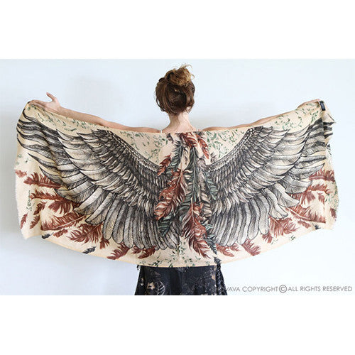 Earthy Wings Scarf