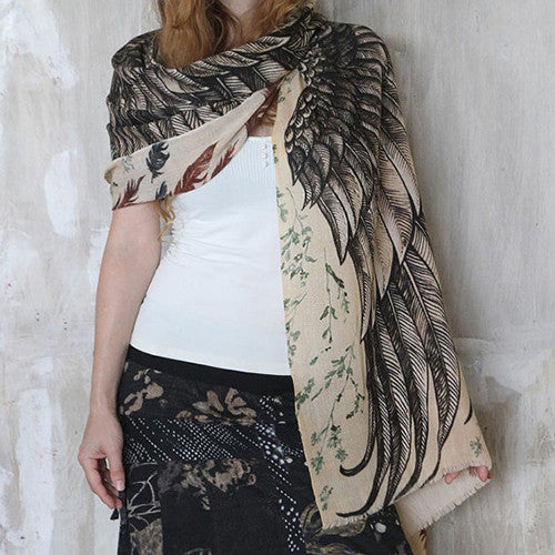 Earthy Wings Scarf