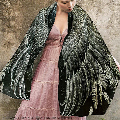 Black Wings Scarf