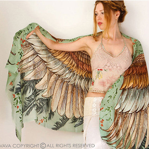 Vintage Wings Scarf