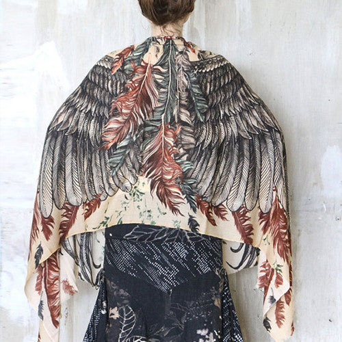 Earthy Wings Scarf
