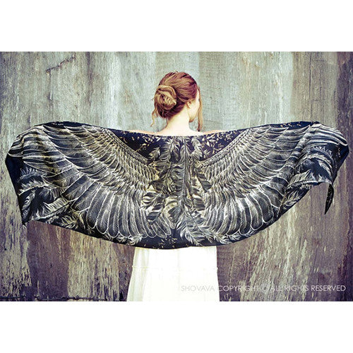 Black Wings Scarf