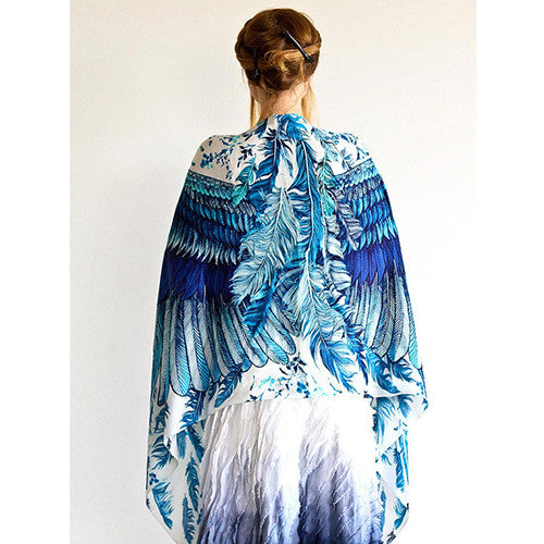 Blue Wings Scarf