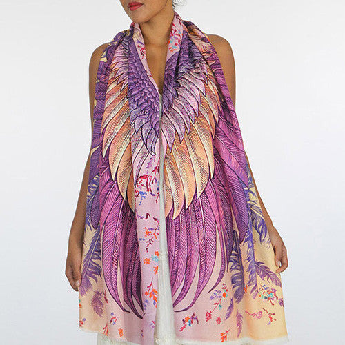 Blush Wings Scarf