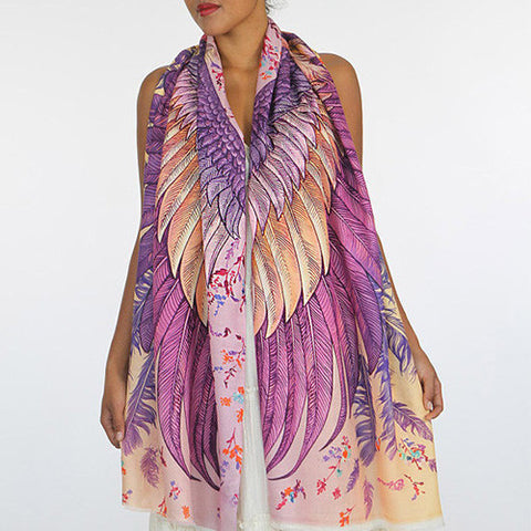 Blush Wings Scarf